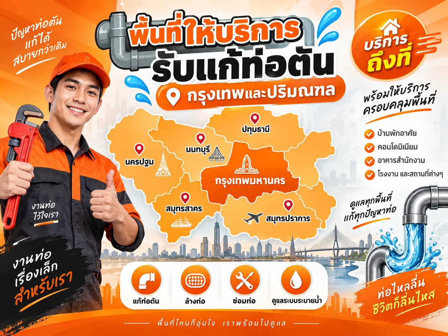 พื้นที่ให้บริการ